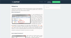 Desktop Screenshot of filesupport.org